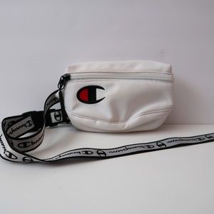 White Champion Fanny Pack